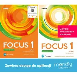 FOCUS SECOND EDITION 1. KOMPLET PODRĘCZNIK + ZESZYT ĆWICZEŃ + DOSTĘP DO APLIKACJI MONDLY BY PEARSON