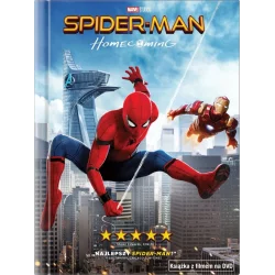 SPIDER-MAN HOMECOMING KSIĄŻKA + DVD PL