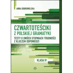 CZWARTOTEŚCIKI Z POLSKIEJ GRAMATYKI KLASA 4