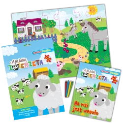 A JA LUBIĘ ZWIERZĘTA.NA WSI JEST WESOŁO ZGRANA PACZKA