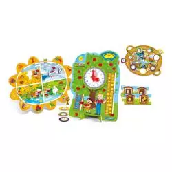 GODZINY MIESIĄCE I PORY ROKU GRA EDUKACYJNA 3- 5 LAT