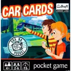 CAR CARDS GRA KARCIANA 4+