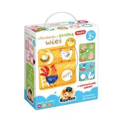 UKŁADANKI Z DZIURKĄ WIEŚ 36 ELEMENTÓW CZUCZU 2+