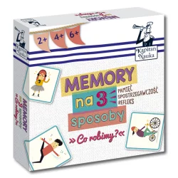 CO ROBIMY? GRA MEMORY NA 3 SPOSOBY. KAPITAN NAUKA 2+