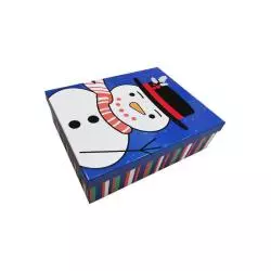 PUDEŁKO PREZENTOWE BAŁWANEK 16.5 X 11.5 X 6 CM