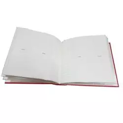 ALBUM NA 200 ZDJĘĆ 10 X 15 CM CZERWONY