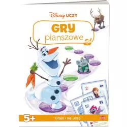 DISNEY UCZY KRAINA LODU GRY PLANSZOWE 5+