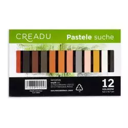 PASTELE SUCHE KOLORY ZIEMI 12 KOLORÓW