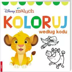DISNEY MALUCH. KOLORUJ WEDŁUG KODU