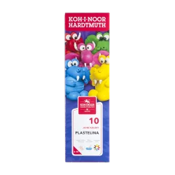 PLASTELINA 10 KOLORÓW KOH-I-NOOR