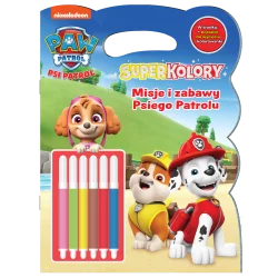 PSI PATROL. MISJE I ZABAWY PSIEGO PATROLU. SUPERKOLORY