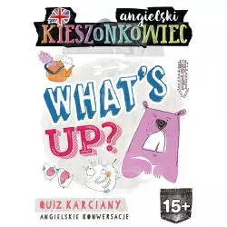 ANGIELSKI KIESZONKOWIEC WHATS UP QUIZ KARCIANY 15+