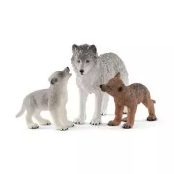 FIGURKI MATKA WILK I WILCZKI SCHLEICH