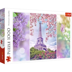 WIOSNA W PARYŻU PUZZLE 1000 ELEMENTÓW TREFL 10+