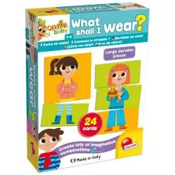 W CO SIĘ UBIORĘ? CAROTINA BABY GRA EDUKACYJNA LISCIANI 12M+