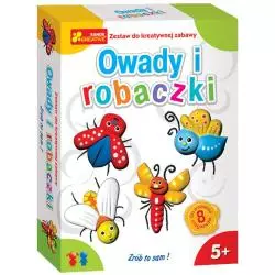 OWADY I ROBACZKI ZRÓB TO SAM! GIPSOWE MAGNESY RANOK CREATIVE 5+