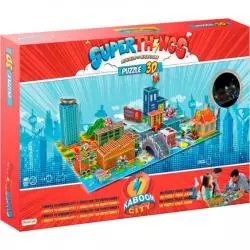 SUPERTHINGS KABOOM CITY PUZZLE 3D 57 ELEMENTÓW MAGIC BOX 3+