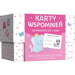 KARTY WSPOMNIEŃ RÓŻOWE TREFL