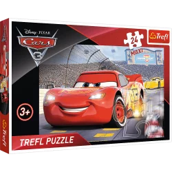 MISTRZ DISNEY AUTA PUZZLE MAXI 24 ELEMENTY TREFL 3+