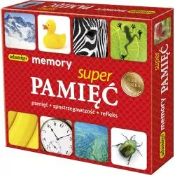 MEMORY SUPER PAMIĘĆ GRA LOGICZNA 3+