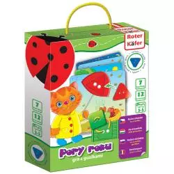 PORY ROKU GRA EDUKACYJNA Z GUZIKAMI 3+