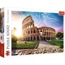KOLOSEUM W PROMIENIACH SŁOŃCA PUZZLE 1000 ELEMENTÓW TREFL 10+