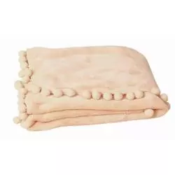 KOCYK DZIECIĘCY BOMBI BEŻOWY 75 X 100CM