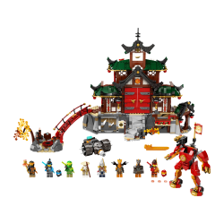 DOJO NINJA W ŚWIĄTYNI LEGO NINJAGO 71767 II GATUNEK - Lego