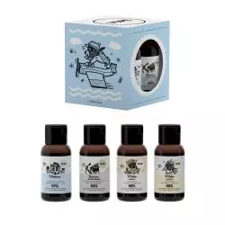 YOPE ZESTAW PODRÓŻNY 4X40ML SZAMPON + ODŻYWKA + ŻEL POD PRYSZNIC + BALSAM DO CIAŁA