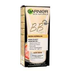 KREM NAWILŻAJĄCY BB 5W1 IVORY BEIGE 50 ML GARNIER SKIN NATURALS