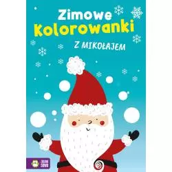 ZIMOWE KOLOROWANKI Z MIKOŁAJEM