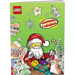 LEGO KOLOROWANKA Z NAKLEJKAMI 7+