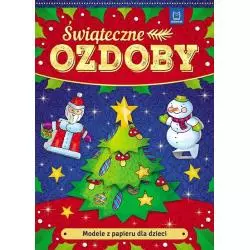 MODELE Z PAPIERU DLA DZIECI. ŚWIĄTECZNE OZDOBY 2