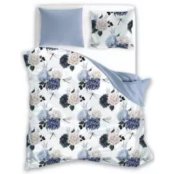 POŚCIEL BAWEŁNIANA DWUSTRONNA 3 ELEMENTY 160X200 CM