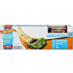 HOT WHEELS TRACK BUILDER ZESTAW DO ROZBUDOWY TORU + AUTKO 4+