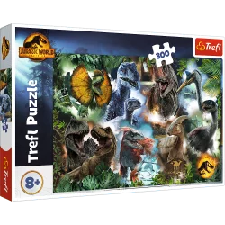 ULUBIONE DINOZAURY UNIVERSAL JURASSIC WORLD PUZZLE 300 ELEMENTÓW 8+