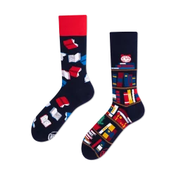 SKARPETY KOLOROWE DŁUGIE THE BOOK STORY ROZMIAR 43-46