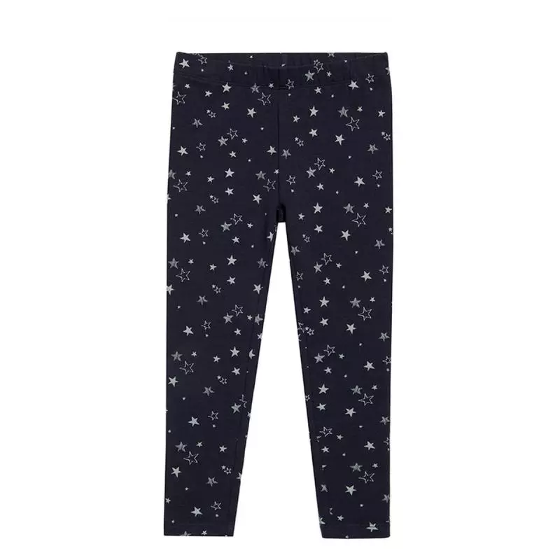 LEGGINSY DZIEWCZĘCE GRANATOWE GWIAZDKI 128 CM COOL CLUB - Cool Club