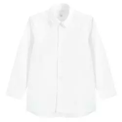 BIAŁA KLASYCZNA KOSZULA CHŁOPIĘCA Z DŁUGIM RĘKAWEM 128 CM COOL CLUB