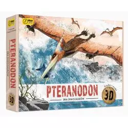 PTERANODON KSIĄŻKA I MODEL 3D DINOZAURA DO ZŁOŻENIA 6+