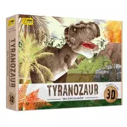 KSIĄŻKA + MODEL 3D ERA DIZNOZAURÓW TYRANOZAUR