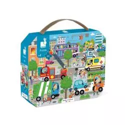 MIASTO PUZZLE W WALIZCE 36 ELEMENTÓW 4+