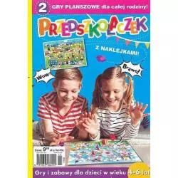 PRZEDSZKOLACZEK. GRY I ZABAWY DLA DZIECI W WIEKU 4-6 LAT