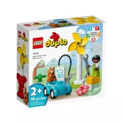 TURBINA WIATROWA I SAMOCHÓD ELEKTRYCZNY LEGO DUPLO 10985