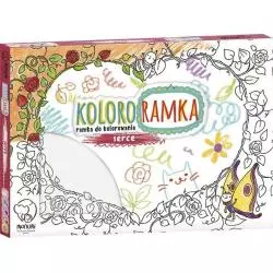 SERCE KOLOROWANKA RAMKA DO ZAWIESZENIA