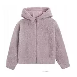 BLUZA DZIEWCZĘCA Z KAPTUREM ROZSUWANA 140 CM COOL CLUB