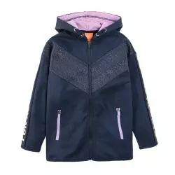 BLUZA DZIEWCZĘCA Z KAPTUREM ROZPINANA GRANATOWA FUN AS ALWAYS 170 CM COOL CLUB SPORT