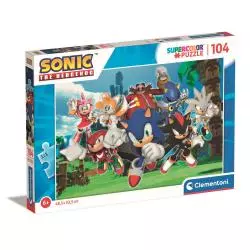 SONIC SUPER KOLOR PUZZLE 104 ELEMENTY 6+