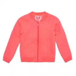 KURTKA DZIEWCZĘCA BOMBERKA KORALOWA NEONOWA 170 CM COOL CLUB