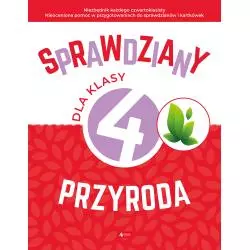 PRZYRODA. SPRAWDZIANY DLA KLASY 4